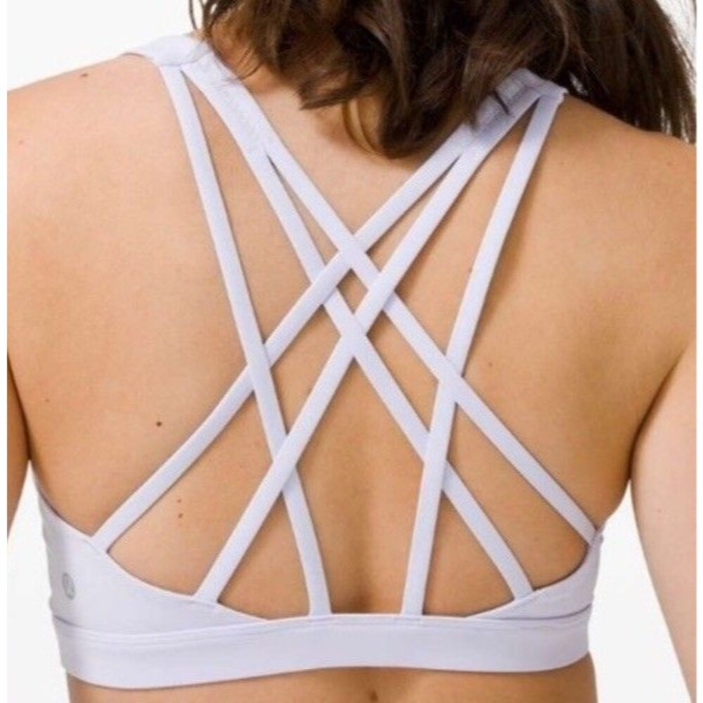 Lululemon Size 8 Free To Be Serene Bra Light Pink